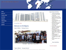 Tablet Screenshot of fes-nigeria.org